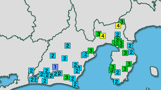 地震 防災情報 テレビ静岡