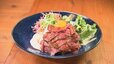 写真：静岡黒毛牛のローストビーフ丼